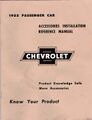 1955 Chevrolet Accessories Installation Manual - Cover.jpg